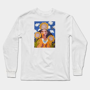 She Offers Peace to a Troubled World Long Sleeve T-Shirt